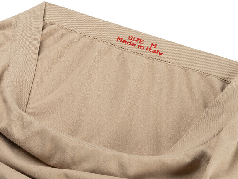Skafit dames boxershort beige detail binnenzijde stof