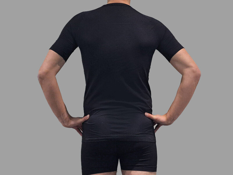 Skafit ondershirt achterzijde op model