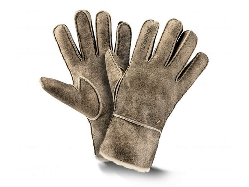 Fellhof handschoenen met merinowol model trend kleur retro