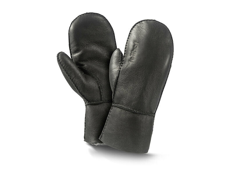 Fellhof wanten nappalan zwart