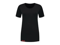 Skafit dames ondershirt zwart voorkant ronde hals