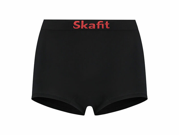 Skafit dames boxershort zwart voorkant
