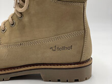Timba veterschoen kaki detail zool en zijkant