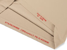 Skafit dames ondershirt beige detail binnenkant stof onderzijde