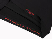 Skafit dames ondershirt zwart detail binnenkant stof onderzijde