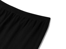 Detail taille thermobroek zwart skafit