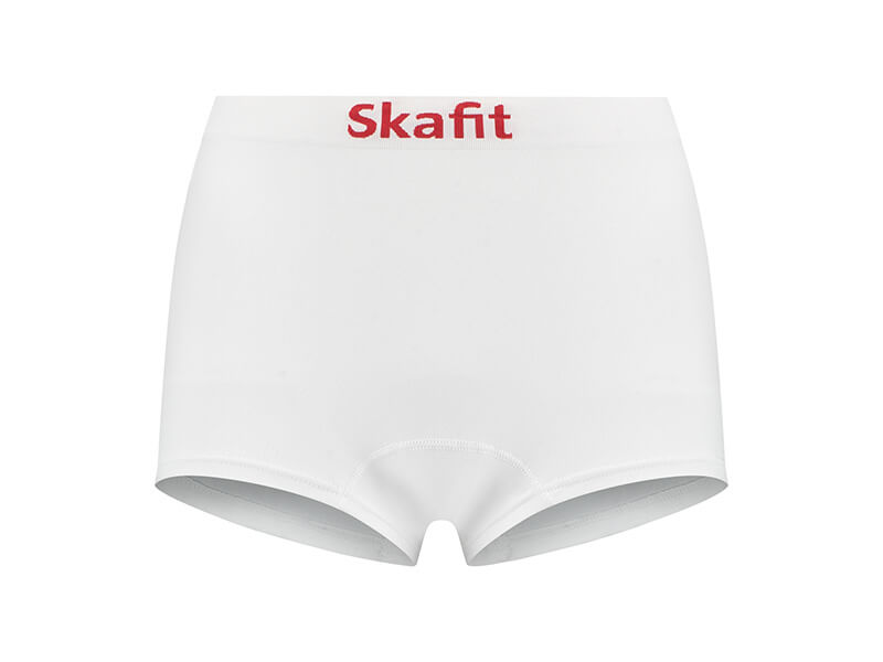 Skafit dames boxershort wit voorkant