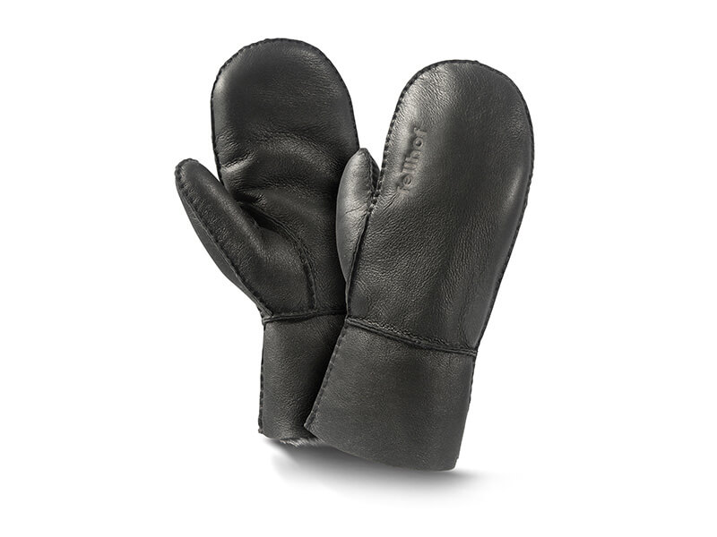 Fellhof wanten nappalan zwart