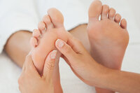 De alternatieve behandelingen van hielspoor- Podologie