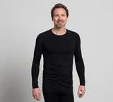 Thermoshirt zwart lange mouwen man